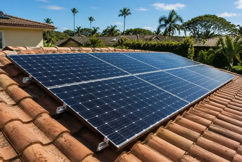 Installation de panneaux solaires à Saint-Geoire-en-Valdaine
